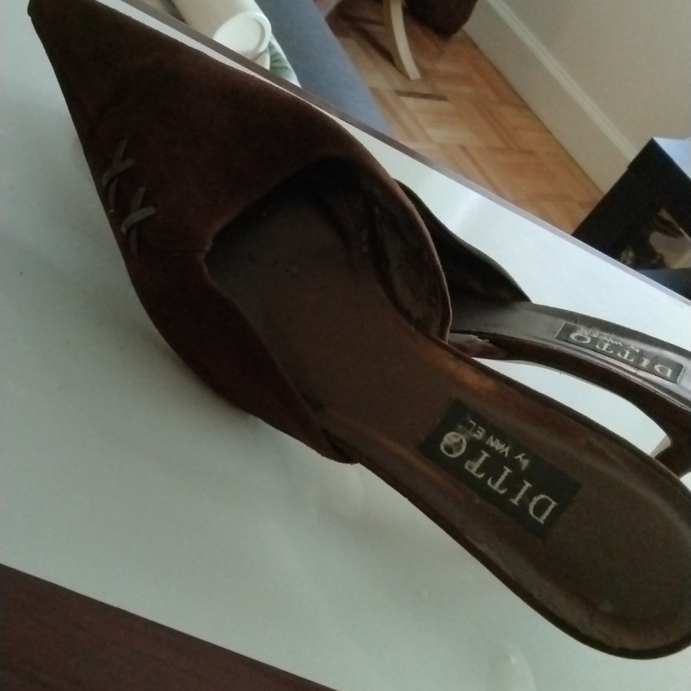 Suede shoes